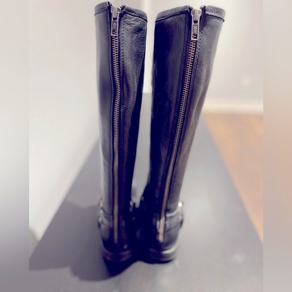 Women’s Frye Phillip Harness Tall knee High Leather Riding Boots - Picture 2 of 5